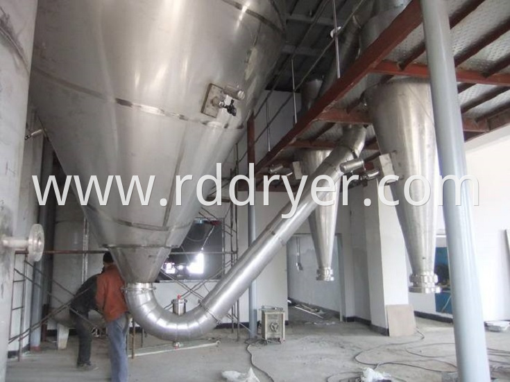 High Speed Centrifugal Zinc Diethyl Dithiocarbamate Spray Dryer